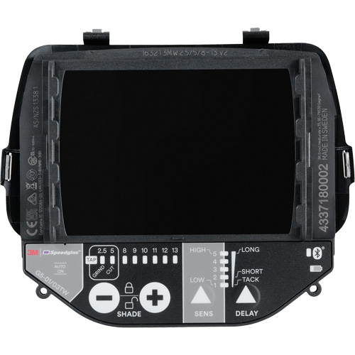 Filtre auto-assombrissant Speedglas G5 pour le soudage par pointage, 2-4/5" la x 4-1/4" h Champ de vision, Pour utilisation avec Casques G5-01 et G5-03 Mukwa Safety Services