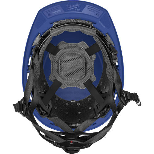 Casque de s&eacute;curit&eacute; &agrave; bordure avant BOLT, R&eacute;pond aux normes CSA type 2, Suspension Rochet, Ventil&eacute; Mukwa Safety Services
