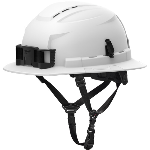 BOLT Full Brim Safety Helmet, Meets CSA Type 2, Ratchet Suspension, Vented Mukwa Safety Services