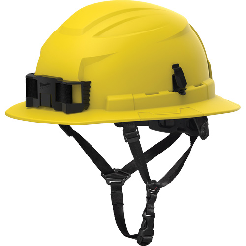 BOLT Full Brim Safety Helmet, Meets CSA Type 2, Ratchet Suspension, Non-Vented Mukwa Safety Services