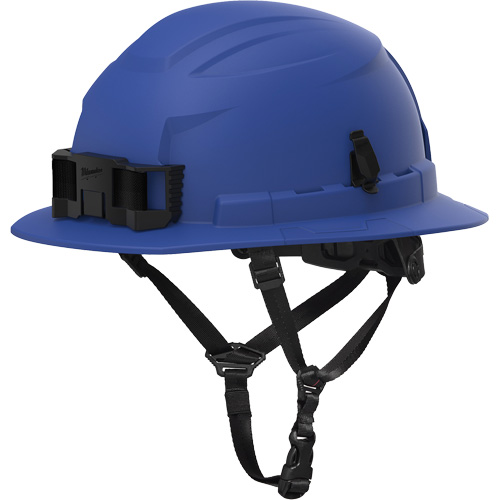 BOLT Full Brim Safety Helmet, Meets CSA Type 2, Ratchet Suspension, Non-Vented Mukwa Safety Services