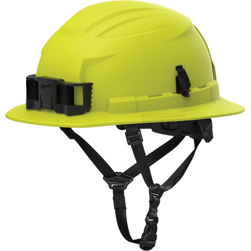 BOLT Full Brim Safety Helmet, Meets CSA Type 2, Ratchet Suspension, Non-Vented Mukwa Safety Services