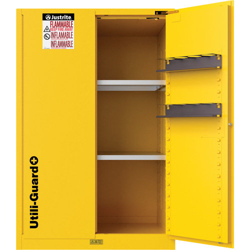 Armoire de s&eacute;curit&eacute; pour produits inflammables Utili-Guard+, 90 gal., 2 Porte(s), 43" La x 65" h x 37" p Mukwa Safety Services