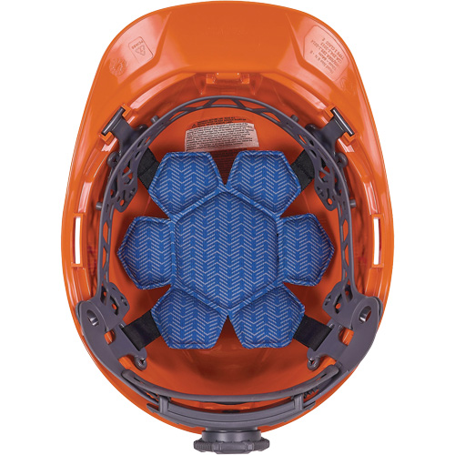 Coussin sup&eacute;rieur de refroidissement pour casque de s&eacute;curit&eacute; Chill-Its 6612 &agrave; &eacute;vacuation de lhumidit&eacute; Mukwa Safety Services