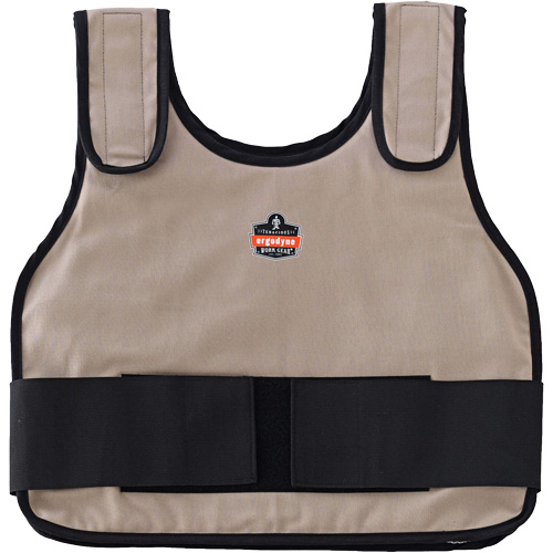 Chill-Its 6235 Standard Phase Change Cooling Vest, Small/Medium, Khaki Mukwa Safety Services