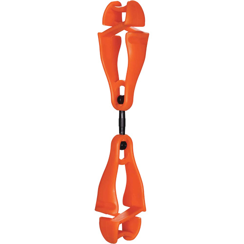 Support pivotant Squids 3420 &agrave; deux pinces pour gants Mukwa Safety Services