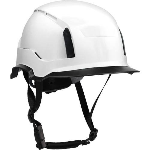 Narrow Clip-On Full Brim for RZRBack Climbing Helmet, White Mukwa Safety Services