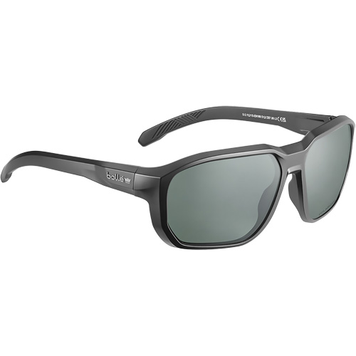 Knox Sunglasses, Smoke Lens, Anti-Fog/Anti-Scratch, ANSI Z87+ Mukwa Safety Services