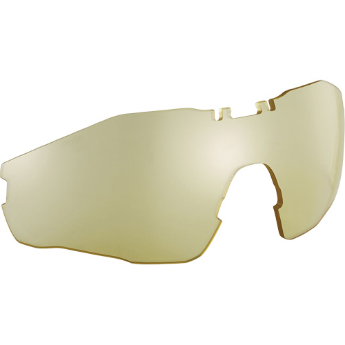 Lentille de rechange pour lunettes de s&eacute;curit&eacute; MY6, Antibu&eacute;e/Anti-&eacute;gratignures, Ambr&eacute;e, MY6 Mukwa Safety Services