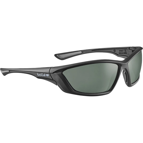 Lunettes de s&eacute;curit&eacute; &agrave; protection balistique SWAT, Lentille Gris, Antibu&eacute;e/Anti-&eacute;gratignures/Polaris&eacute;, ANSI Z87+ Mukwa Safety Services