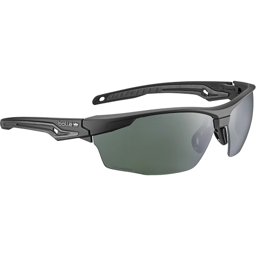 Lunettes de s&eacute;curit&eacute; Balistique BSSI TRYON, Lentille Gris, Antibu&eacute;e/Anti-&eacute;gratignures/Polaris&eacute;, ANSI Z87+ Mukwa Safety Services