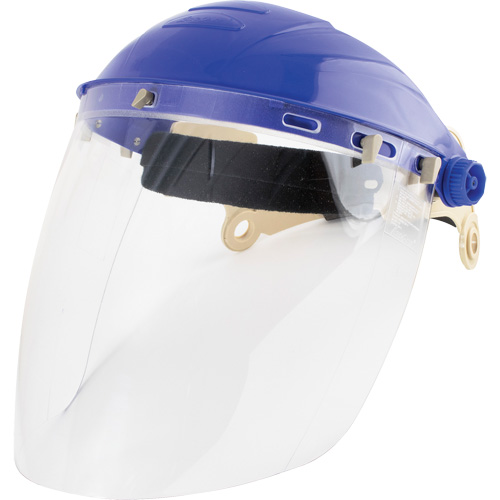 Visi&egrave;re avec d&eacute;flecteur frontal, Polypropyl&egrave;ne Mukwa Safety Services
