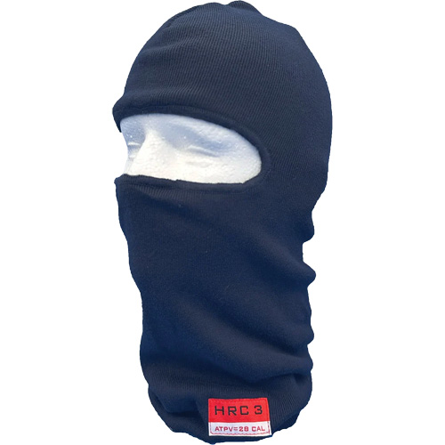 Passe-montagne en tricot FR/AR Atlas Thermax, Acrylique/Coton, Bleu Mukwa Safety Services