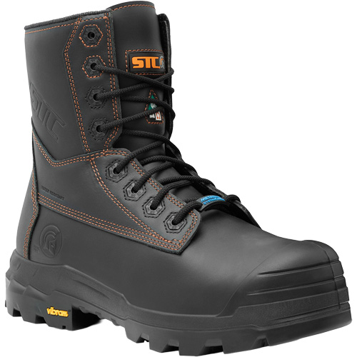 Metpro Flex Work Boots with Metguard, Leather, Size 7, Impermeable Mukwa Safety Services