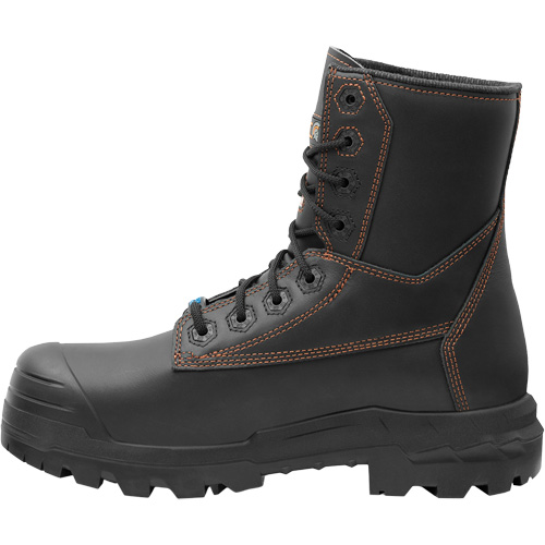 Metpro Flex Work Boots with Metguard, Leather, Size 7, Impermeable Mukwa Safety Services