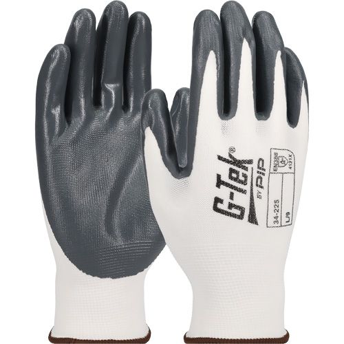 G-Tek&reg; Economy Seamless Knit Glove, X-Small, Nitrile Coating, 13 Gauge, Nylon Shell Mukwa Safety Services