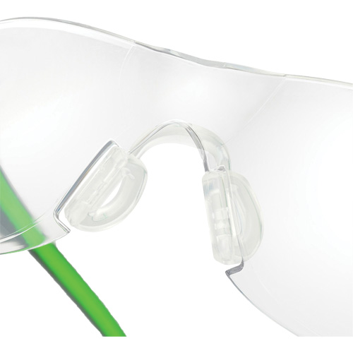 Lunettes de s&eacute;curit&eacute; gris/vert Adapt Lite, Lentille Transparent, Antibu&eacute;e/Anti-&eacute;gratignures, ANSI Z87+/R&eacute;pond ou surpasse la norme CSA Z94.3 Mukwa Safety Services
