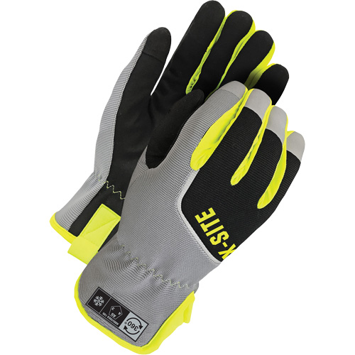 Gants de performance X-Site doubl&eacute;s, r&eacute;sistants &agrave; la coupe et compatibles avec les &eacute;crans tactiles, Taille T-Grand, Enveloppe en Thinsulate/Microfibre/Spandex, ASTM ANSI niveau A5 Mukwa Safety Services