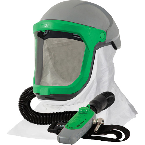 Respirateur Z-Link avec cape &agrave; l'&eacute;paule Tychem 4000 & C40, Respirateur &agrave; masque/Masque de soudage Mukwa Safety Services