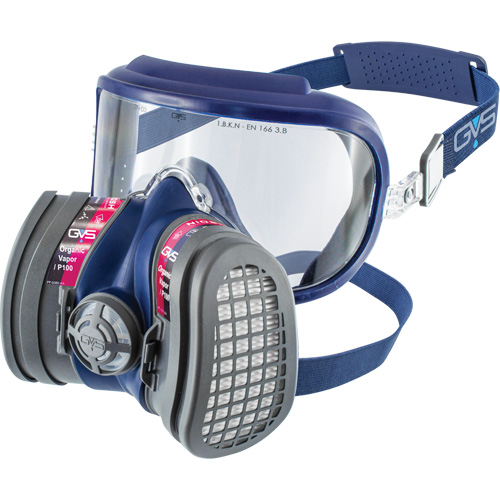 Elipse Integra&reg; Low Profile OV-P100 NIOSH Respirator with Replacement Filters, Elastomer/Thermoplastic, Medium/Large Mukwa Safety Services