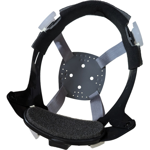 LIDGUARD&reg; 4-Point Suspension fors Cap & Full Brim Hardhats, Ratchet Mukwa Safety Services