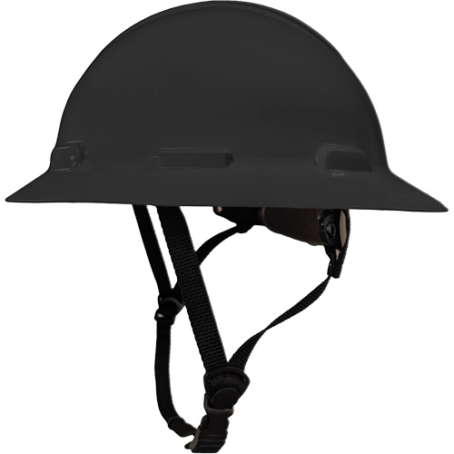 LIDGUARD&reg; Full Brim Hardhat with Chinstrap, Meets CSA Type 1, Ratchet Suspension, Vented Mukwa Safety Services