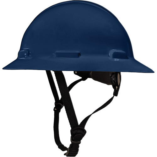 Casque de s&eacute;curit&eacute; &agrave; bordure compl&egrave;te LIDGUARD avec mentonni&egrave;re, R&eacute;pond aux normes CSA type 1, Suspension Rochet, Ventil&eacute; Mukwa Safety Services
