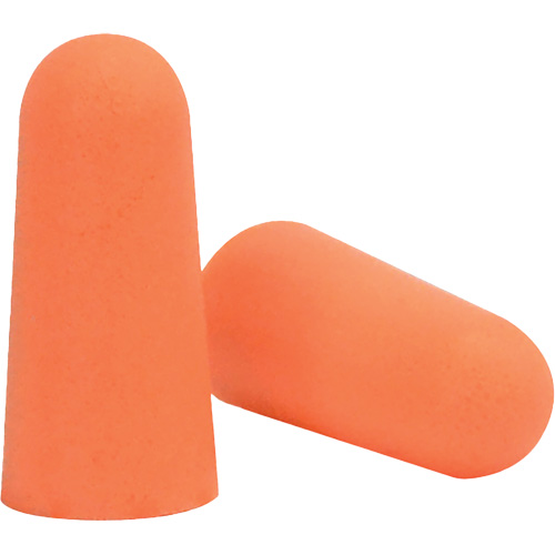 SEALTEC33 Orange Tapered PU Foam Disposable Earplugs, Bulk - B Mukwa Safety Services