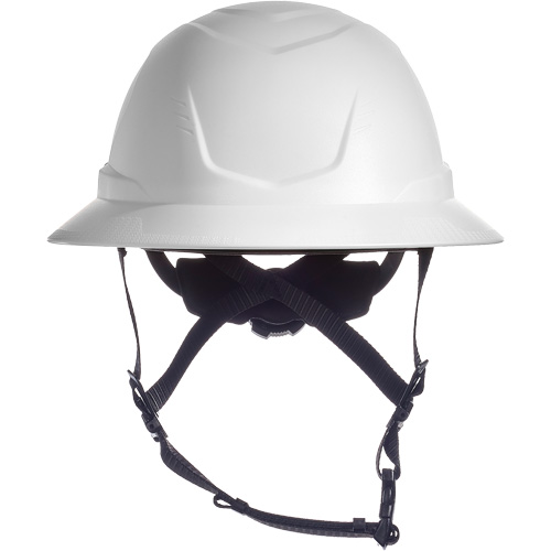 V-Gard H2&reg; Full Brim Safety Helmet, Ratchet Suspension, Non-Vented Mukwa Safety Services