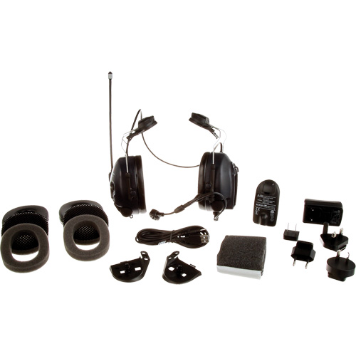 Casque d'&eacute;coute Peltor WS LiteCom Plus, Style Fixation pour casque Mukwa Safety Services