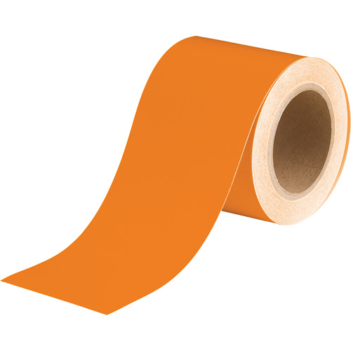 Pipe Marker Tape, 90', Orange Mukwa Safety Services