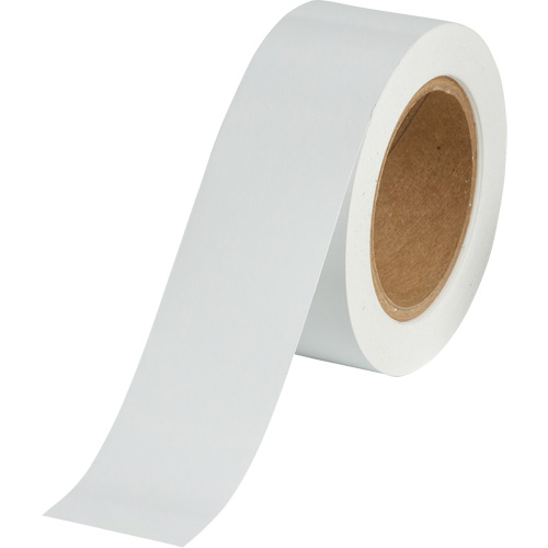 Pipe Marker Tape, 90', White Mukwa Safety Services