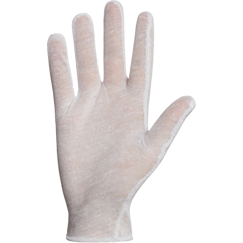 Gants d'inspection Superior ML40, Poly/coton, Poignet &agrave; ourlet, Taille unique Mukwa Safety Services