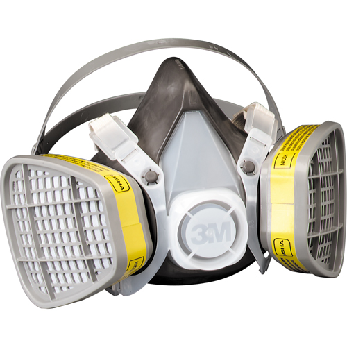Respirateur pour vapeurs organiques/gaz acide, &eacute;lastom&egrave;re/Thermoplastique, Moyen Mukwa Safety Services
