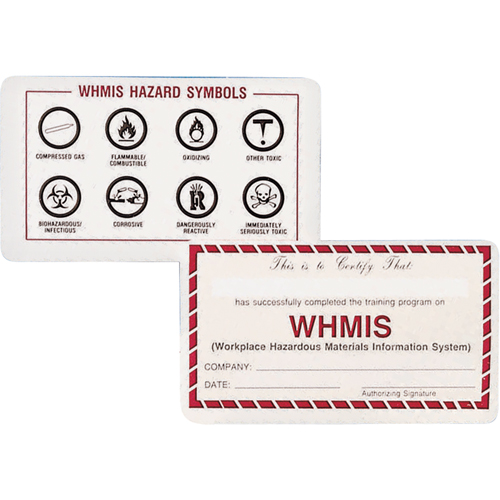 Cartes de portefeuille SIMDUT Mukwa Safety Services