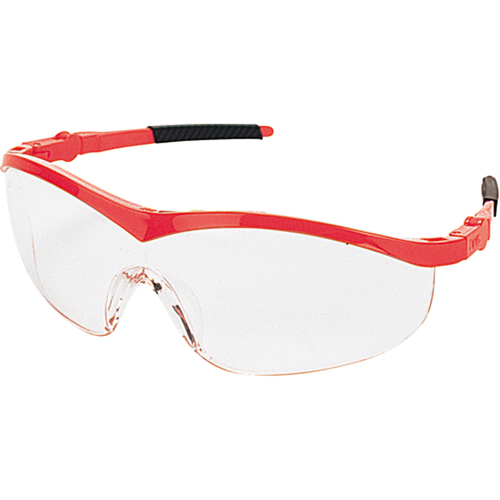 Storm&reg; Safety Glasses, Clear Lens, Anti-Scratch, ANSI Z87+ Mukwa Safety Services