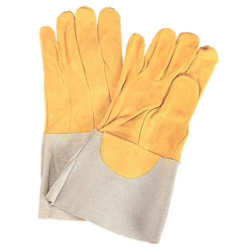 Superior Fit TIG Welding Gloves, Split Deerskin, Size Small Mukwa Safety Services