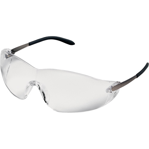 Blackjack&reg; Safety Glasses, Clear Lens, Anti-Scratch, ANSI Z87+/Meets/Exceeds CSA Z94.3 Mukwa Safety Services