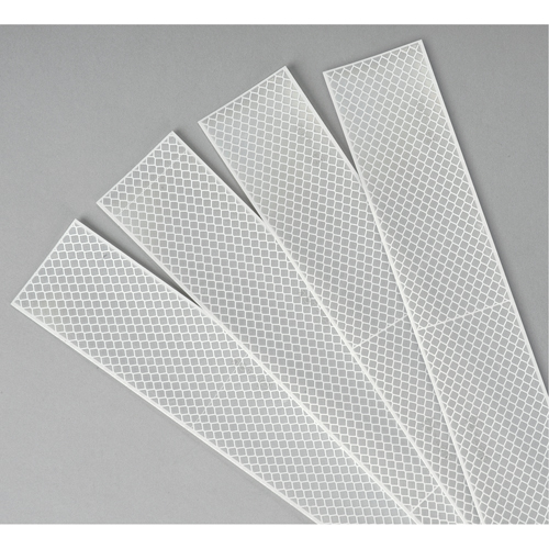 3M Scotchlite Diamond Grade Conspicuity Sheeting Series 983, 2" W x 12" L, White Mukwa Safety Services