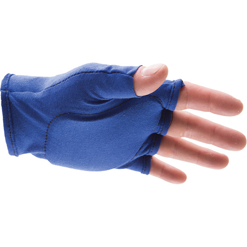 Anti-Impact Fingerless Right-Hand Glove Liner, 6/X-Small, Synthetic Palm, Slip-On Cuff Mukwa Safety Services