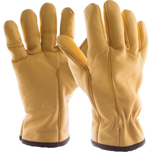 Anti-Vibration Leather Air Glove&reg;, Size X-Small, Grain Leather Palm Mukwa Safety Services