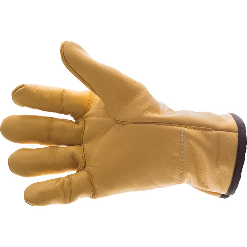 Anti-Vibration Leather Air Glove&reg;, Size X-Small, Grain Leather Palm Mukwa Safety Services