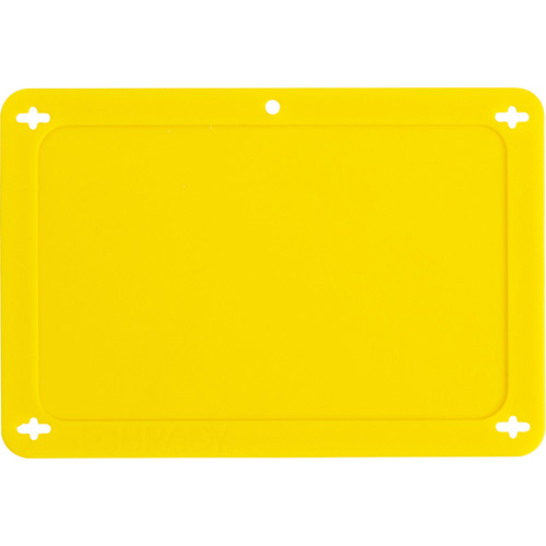 &eacute;tiquette vierge pour vanne, Plastique, 4-3/4" la x 3-1/4" h Mukwa Safety Services