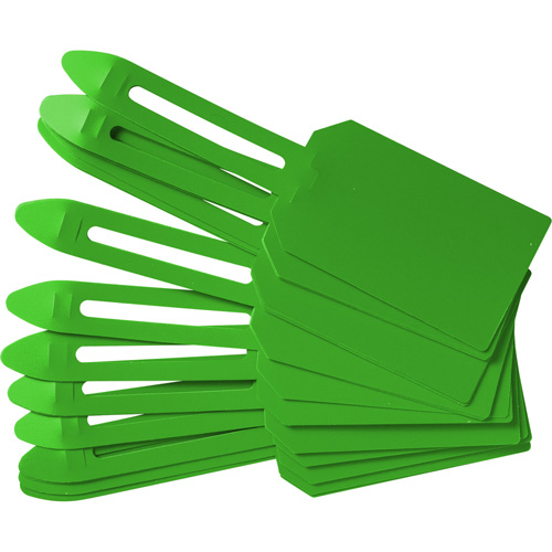 &eacute;tiquettes de cadenassage vierges en plastique, Plastique, 3-1/4" la x 5-4/5" h, Vierge Mukwa Safety Services