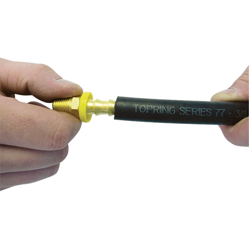 Topflex Lock-On Air Hoses - Replacement Reusable Fittings Mukwa Safety Services