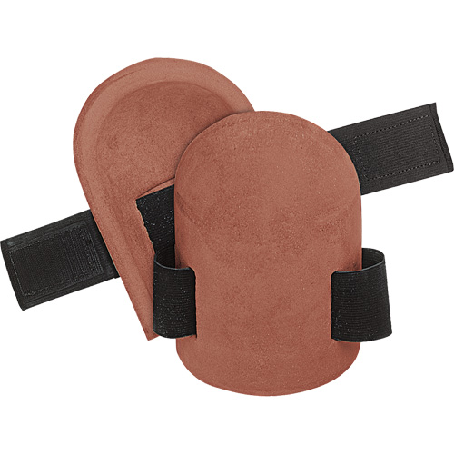 Molded Knee Pad, Hook and Loop Style, Rubber Caps, Rubber Pads Mukwa Safety Services