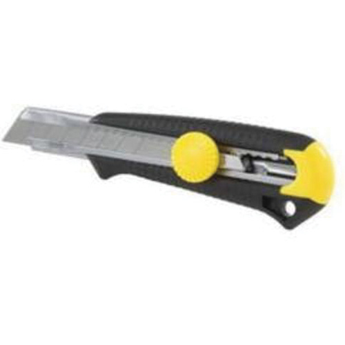 Couteau &agrave; lame cassable Dynagrip, 18 mm, Acier, Prise en Plastique Mukwa Safety Services