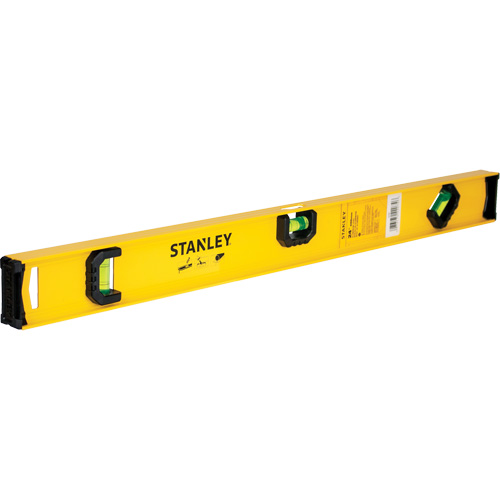 Top-Read Level, I-Beam, 24" L, Aluminum, 3, Non-Magnetic Mukwa Safety Services
