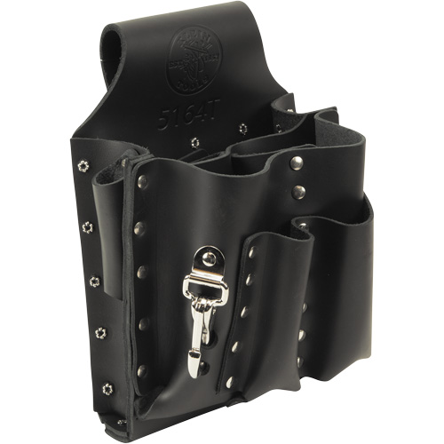 Porte-outils, Porte-outil multiple, Cuir, 8 Poches Mukwa Safety Services