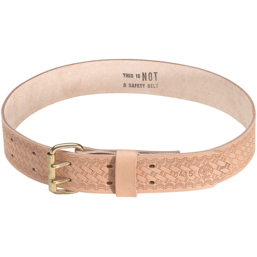 Tool Belt, Belt Only, Leather, Tan Mukwa Safety Services